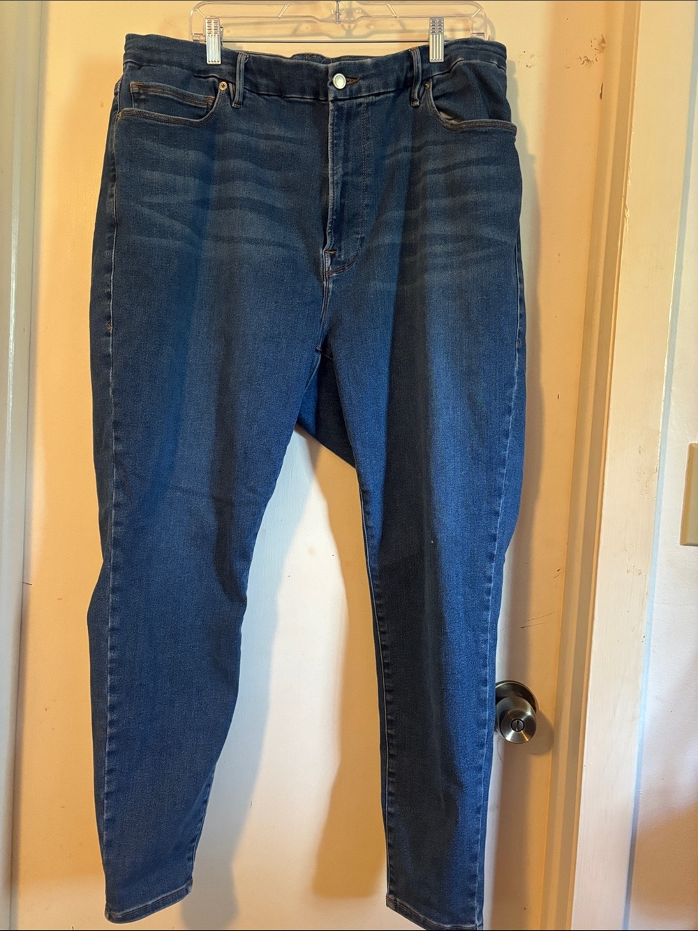 Good American Dark Blue Skinny Jeans